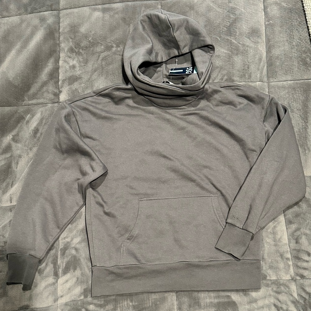 NWT DSG oversized funnelneck Hoodie Carbon grey XS